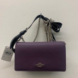 Purple Coach Purse